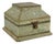 Vintage Tin Covered Decorative Box For Sale