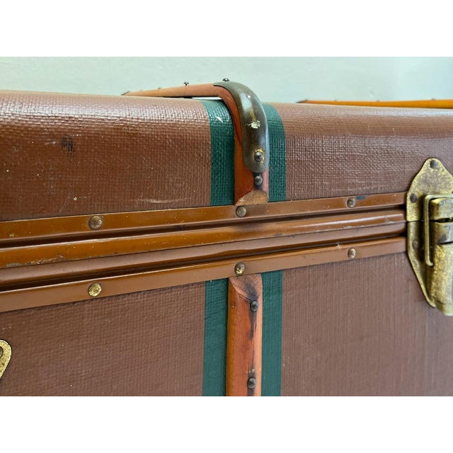 Large Trunk by Leder Schüler Hamburg, 1960s For Sale - Image 12 of 18