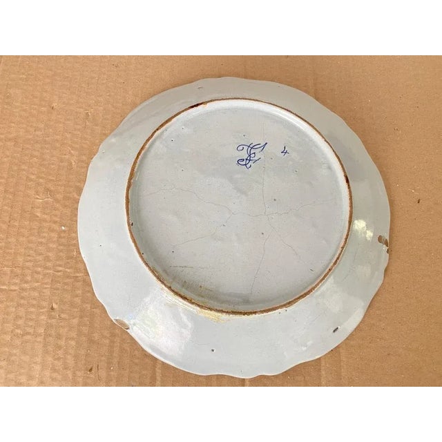 French Faience Dish, 19th Century For Sale - Image 7 of 11