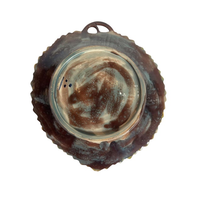 19th Century Majolica Tray For Sale - Image 5 of 5