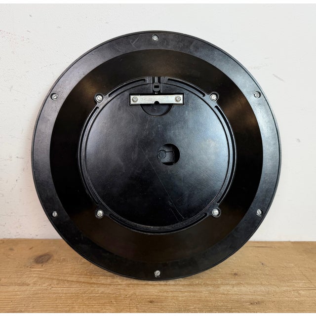 Industrial Bakelite Factory Wall Clock from Elektročas, 1990s For Sale - Image 16 of 18
