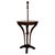 A rare early 19th-century adjustable ratchet candle stand table dating to circa 1820, constructed from oak. The design...