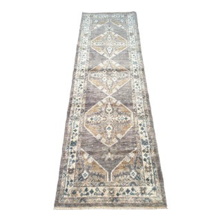 1990s Bellwether Rugs Oushak Runner - 2'8" X 9' For Sale