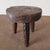 Vintage Reclaimed Pine Side Table - Walnut For Sale - Image 4 of 9