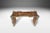 2000s Organic Modern Studio Craft Bentwood Asymmetrical Abstract Bench by Jeremy Dunklebarger, Usa For Sale - Image 12 of 12