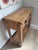 Vintage Country Oak Side Table, 1980 For Sale - Image 9 of 16