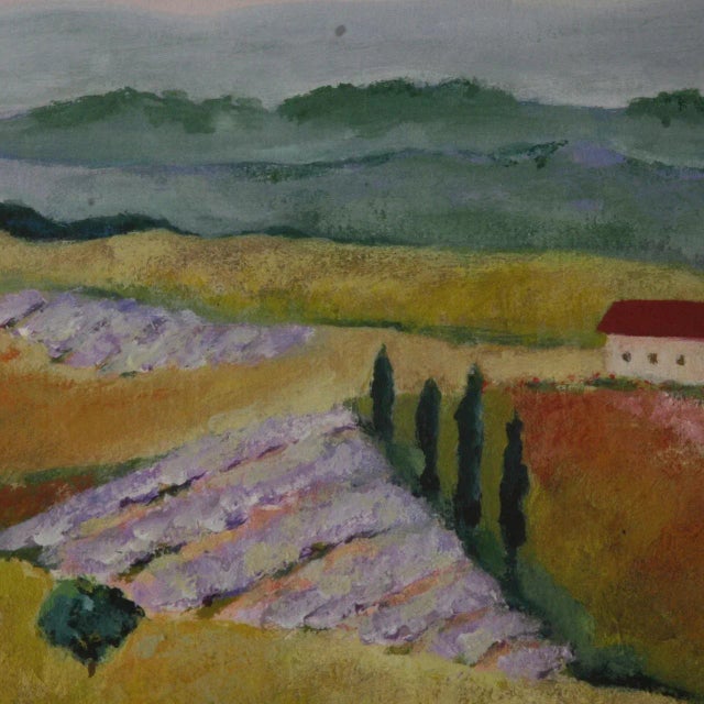 Contemporary Early 21st Century Kris Taylor Diptych Italian Landscape Prints - Tuscany Afternoon I & Afternoon II For Sale - Image 3 of 8