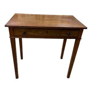 Classic Antique English Mahogany Sheraton Table For Sale