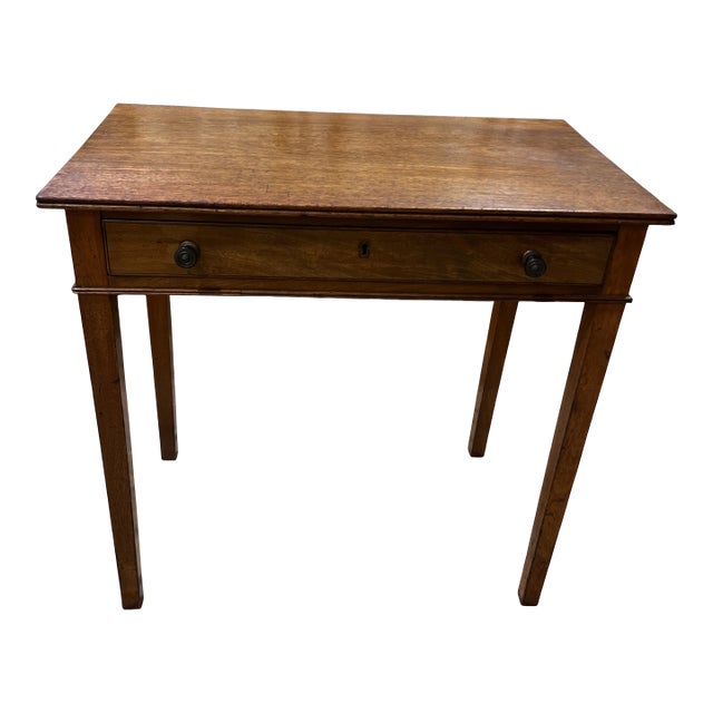 Classic Antique English Mahogany Sheraton Table For Sale