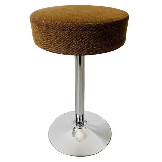 Metal Space Age Stool from Knoll, 1970s For Sale - Image 7 of 7