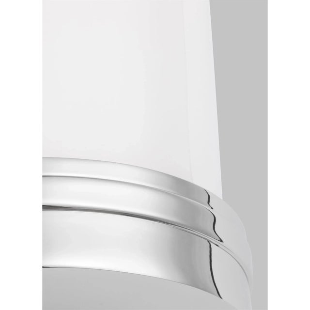 Alexa Hampton by Visual Comfort Studio Ifran Small Vanity, Polished Nickel For Sale - Image 4 of 6