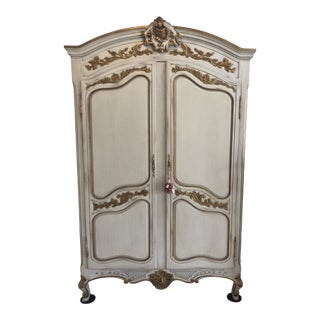 1990s Devon Shop New York Custom Handmade Armoire For Sale