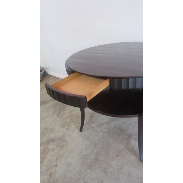 1980s 1980s Barbara Barry Baker Canter Mahogany Table Designer Beautiful For Sale - Image 5 of 10