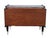 1940s Art Deco Sideboard in Black High-Gloss Lacquer with Chrome Sabots and Chrome Fittings, 1940s For Sale - Image 5 of 9