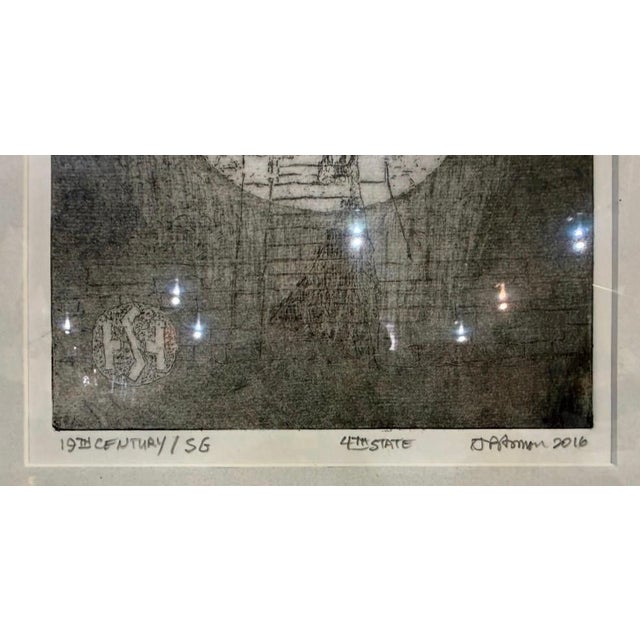 Drawing/Sketching Materials "19th Century/Sg"— Signed Framed Print, Herbert Simon Estate, 2016 For Sale - Image 7 of 10