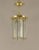 1920s Art Deco Viennese Pendant Chandelier with Hand-Cut Glass, 1920s For Sale - Image 5 of 10