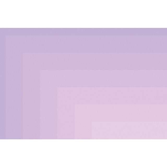 Abstract Geometric Triptych, Color Field Infinite Dawn, Pastel Tones Limited Edition Giclée, 2026 For Sale - Image 11 of 11