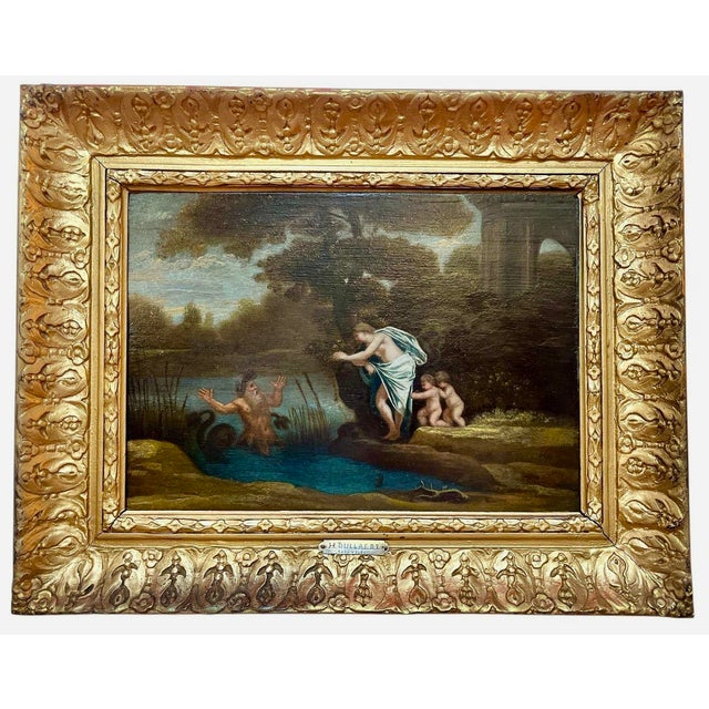 Blue Heyman Dullaert (Dutch, 1636-1684), Oil Painting on Board For Sale - Image 8 of 8