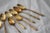 Gold-Plated Coffee Spoons, France, Set of 11 For Sale - Image 3 of 18