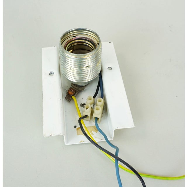 Mid-Century Ice Glass Wall Lamp from Hustadt Leuchten, 1970s For Sale - Image 10 of 12