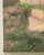 Textile Moody Vintage Oil Painting For Sale - Image 7 of 7