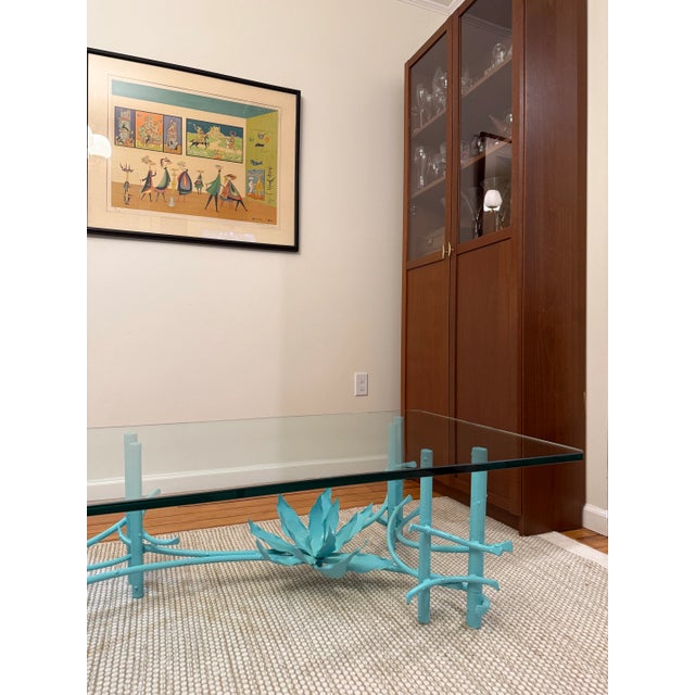 1960s Mid-Century Modern Brutalist Silas Seandel Coffee Table For Sale - Image 5 of 6