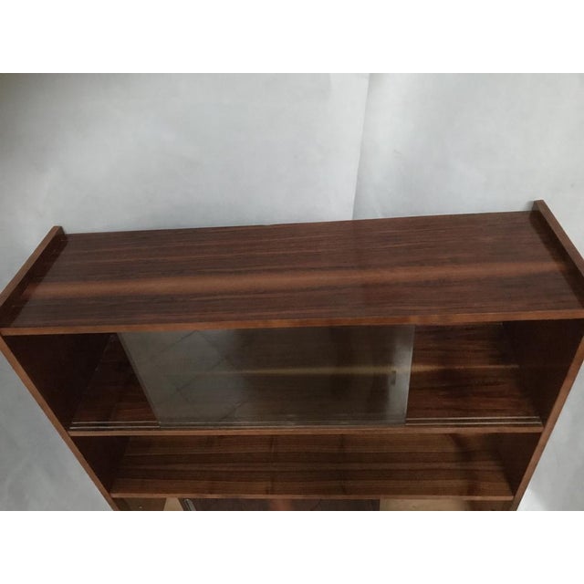 Wood Bookshelf from Bytomskie Fabryki Mebli, 1960s For Sale - Image 7 of 18