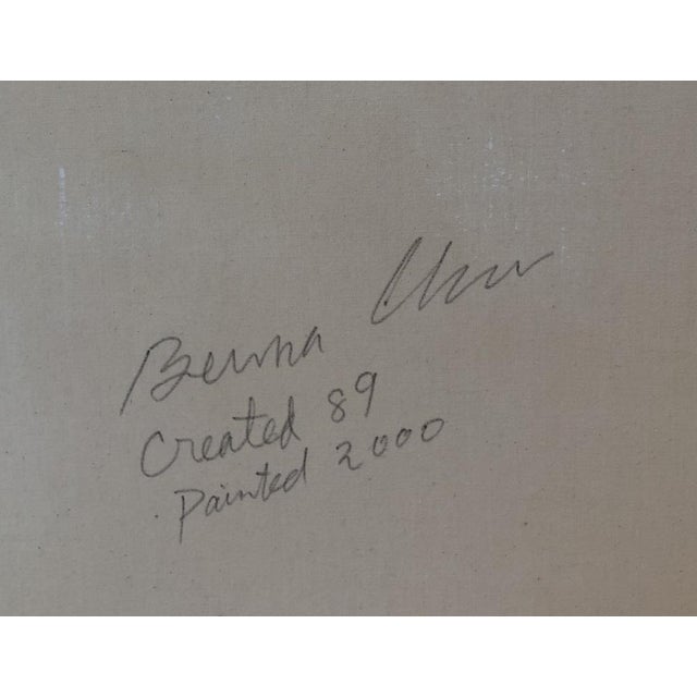 Benna Chu (Meylan), Feuille No. 4, 2000, Oil on Canvas For Sale - Image 3 of 11