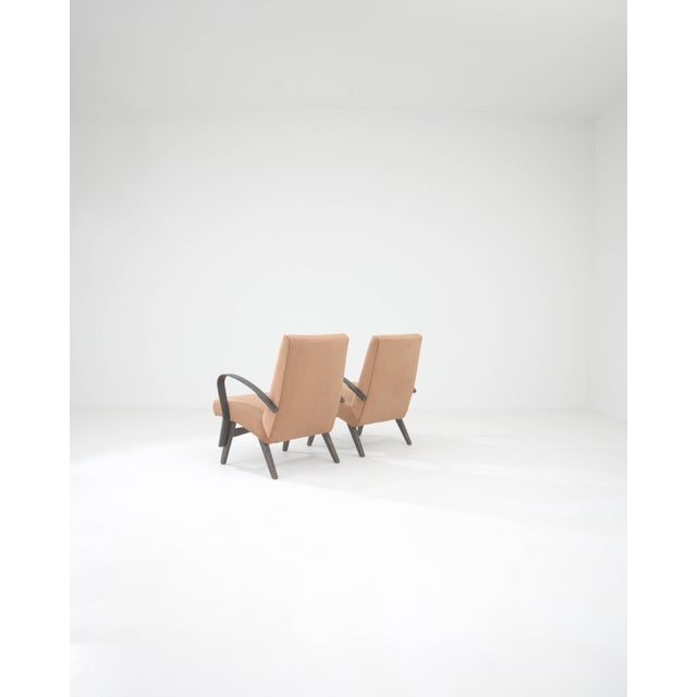 1960s Czech Upholstered Armchairs By Tatra - A Pair For Sale - Image 4 of 18