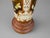 1913 English Cream Porcelain Floral Pedestal For Sale - Image 4 of 12