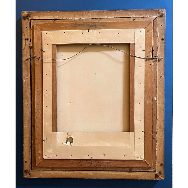 Raphael 19th Century Framed Engraving/Mezzotint of Raphael For Sale - Image 4 of 5