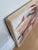 Mid-Century Modern Vintage Midcentury Modern Abstract Expressionist Oil on Canvas Painting, Label From the Little Gallery, 1960s For Sale - Image 3 of 5