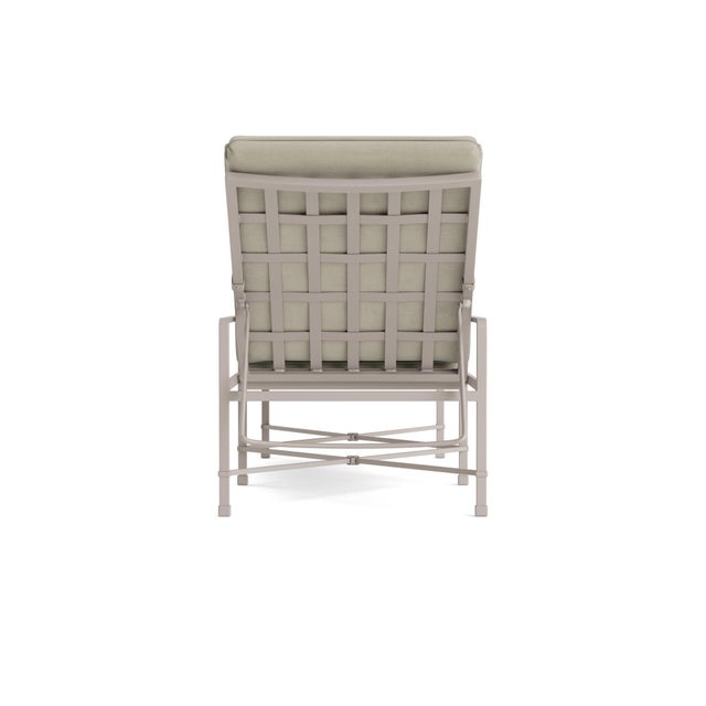 Brown Jordan Brown Jordan Venetian Adjustable Chaise Lounge, Dove frame with Fusion Meadow fabric For Sale - Image 4 of 11