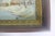Early 20th Century Needlepoint in Antique Wood Frame With Giltwood Cottagecore Country Style Embroidered Picture For Sale - Image 6 of 10