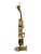 1960's Italian Polished Bronze Violin Sculpture on Acrylic Base. For Sale - Image 4 of 7