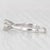2010s 0.65ct Round Diamond Solitaire Engagement Ring 14k White Gold Size 8.25 For Sale - Image 5 of 8