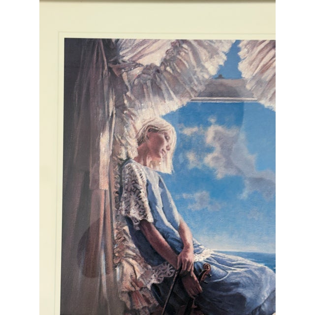 1980s Circa 1984 Signed Lake Tahoe Summer Music Festival Print, Framed For Sale - Image 5 of 12