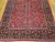Antique Sarouk Area Rug, Hand-Knotted Wool, Allover Floral Pattern, 9x11, Red & Navy For Sale - Image 9 of 16