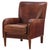 A Dutch Classic Leather Club Chair, C. 1960. For Sale