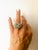 Late 20th Century Kenneth Jay Lane Bombé Cocktail Ring, Circa 1990s, Size 6.5 For Sale - Image 5 of 14