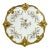 Antique Rs Prussia Cake Plate - Pink Roses & Heavy Gold Molded Openwork Rim For Sale
