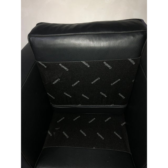 Animal Skin Vintage Chairs by Le Corbusier for Cassina, 2010, Set of 2 For Sale - Image 7 of 8