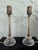 Vintage Cut Crystal Boudoir Table Lamps – Pair With Diamond Point Columns & Eagle Sockets For Sale In Orlando - Image 6 of 11