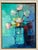 Exceptional Mid-Century Oil on Canvas - European School Original Oil on Canvas, with original artist designed gilt frame,...