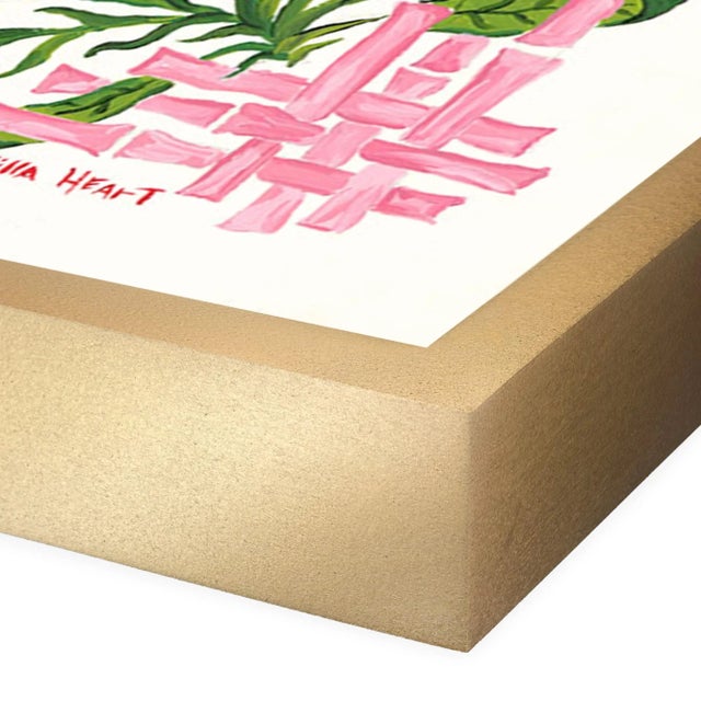 DESCRIPTION: Cookie & Cricket by Willa Heart in Gold Frame, Small Art Print SPECIFICATIONS: Type: Giclée Art Print on...