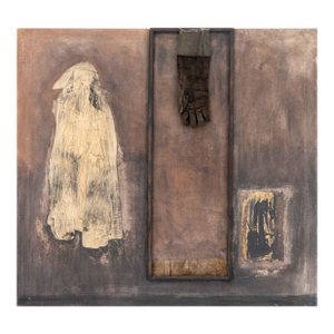 Roni Nicholson "Francisco G." Mixed Media, 1990