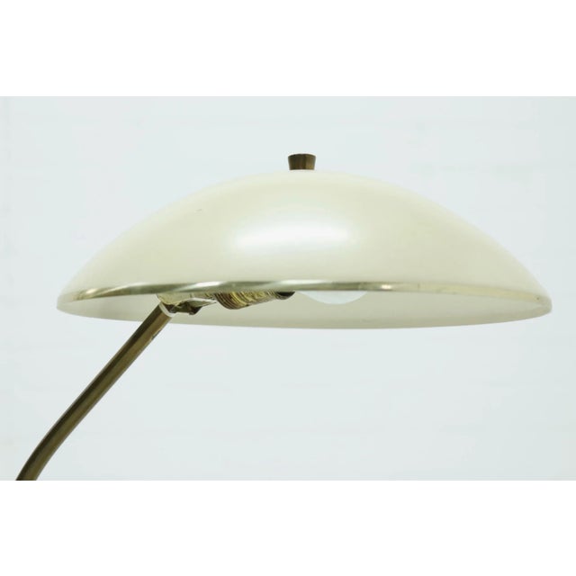 Brass and Steel Desk Lamp from Sis Germany, 1950s For Sale - Image 4 of 8