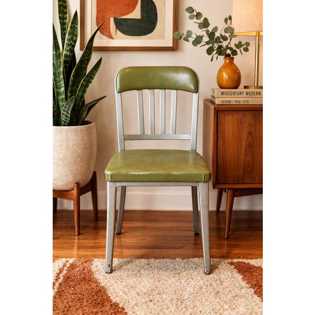 IYKYK! These vintage submarine chairs are extremely difficult to find and I’ll bet you can’t find the olive green semi-...