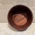 Mid-Century Modernist Staved Walnut Bowl Danish Modern For Sale In San Diego - Image 6 of 7