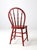 Red Antique Painted Bow Back Windsor Chair For Sale - Image 8 of 14
